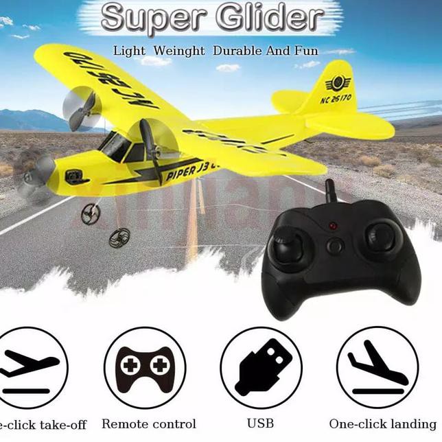 Pesawat Fx803 2ch Super Glider Remote Control Kapal Terbang Mengudara Gv6 Shopee Indonesia