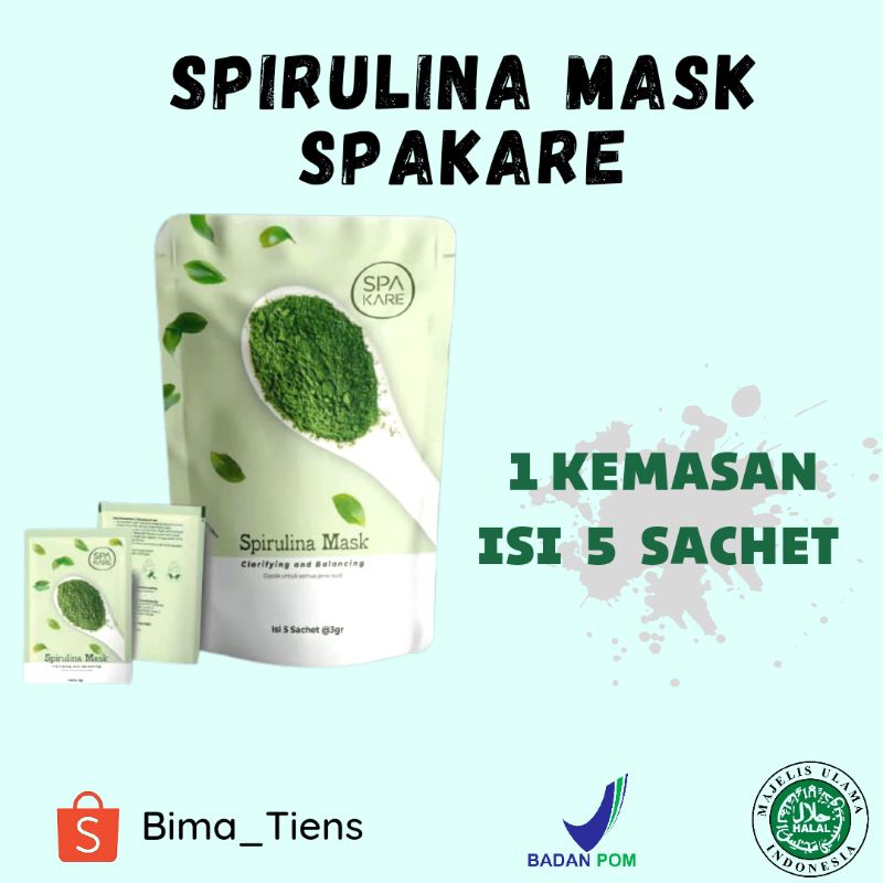SPIRULINA MASK SPAKARE