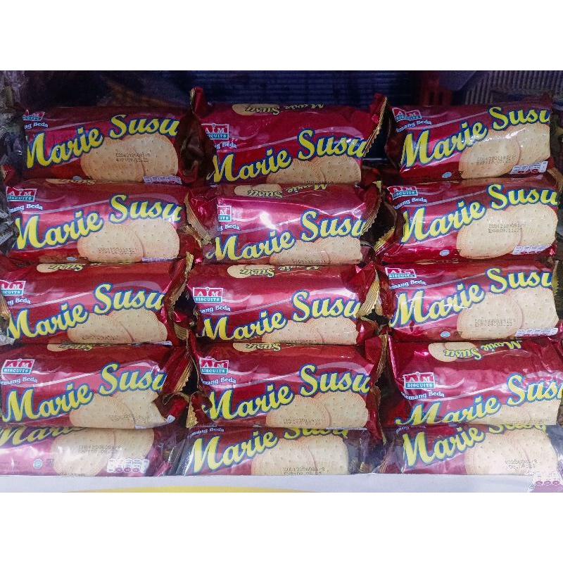 

Aim marie susu 100gr isi 4 pcs