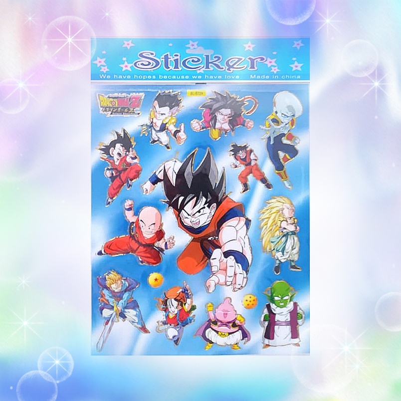 

Stiker Laser Gambar Tempel Laser Sticker Anak Karakter Kartun Dragon Ball