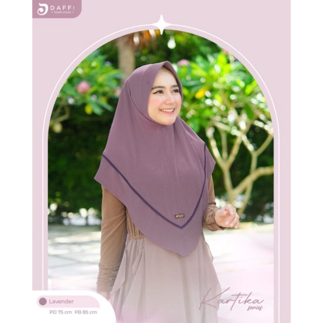 Kartika Daffi Hijab Khimar adem nyaman