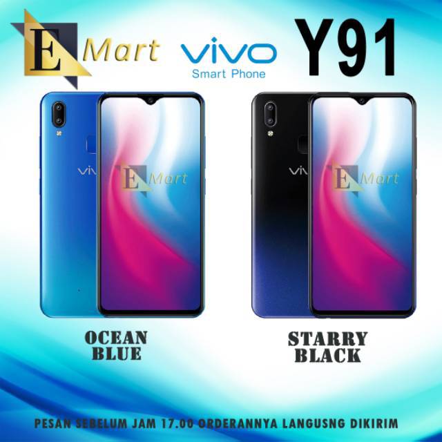 VIVO Y91 2GB RAM 32GB INTERNAL GARANSI RESMI VIVO