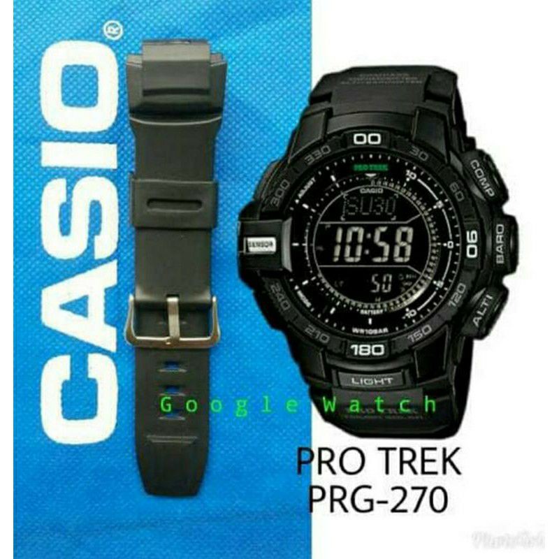 TALI JAM TANGAN CASIO PROTREK PRG-270 PRG270 TALI JAM CASIO PRG 270