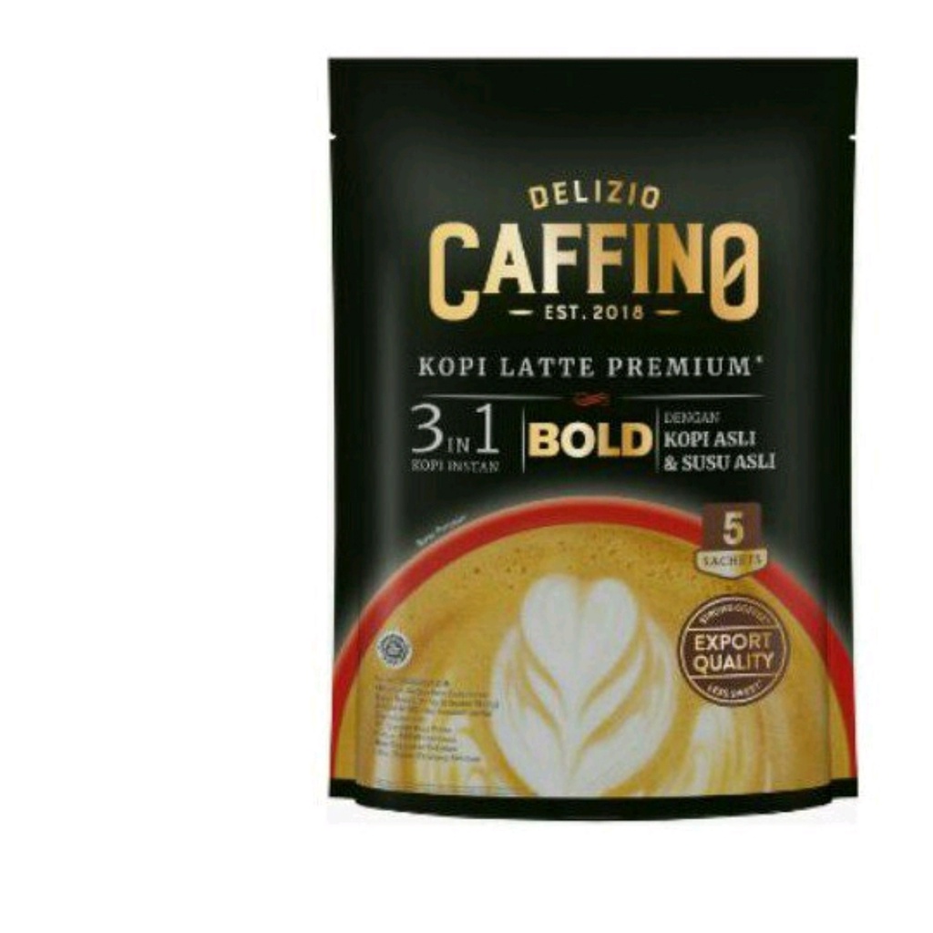 Caffino Bold Pouch 5 Pcs X 30 Gr / Bold Dark Cappuccino 9pcs x 25g - exp 2024