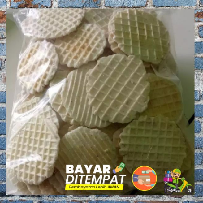 

Snack Makanan ringan simping cikur gurih @200gSnack makanan ringan