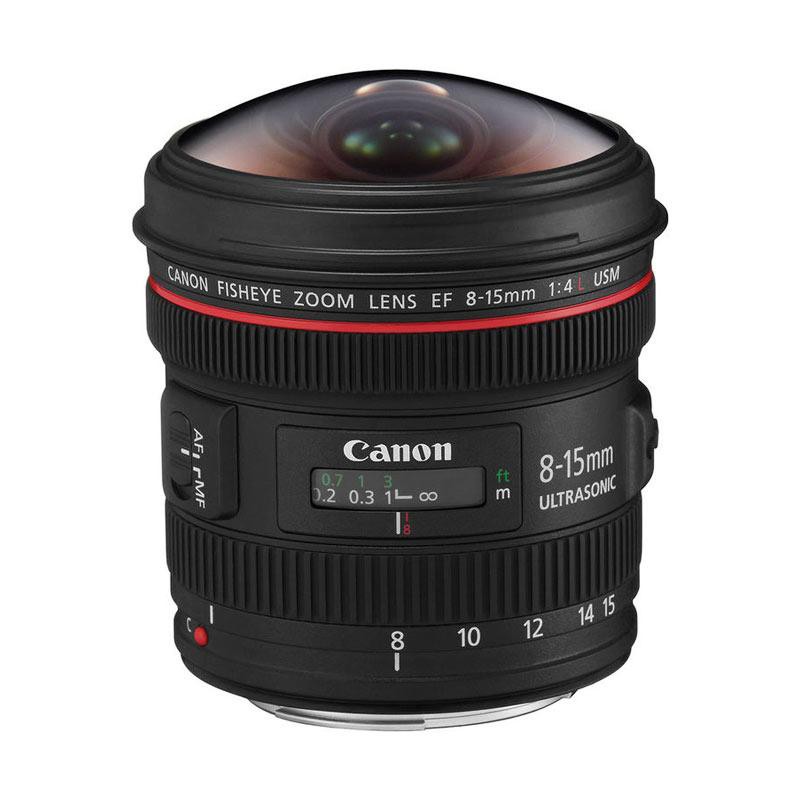 Canon Lensa EF 8-15mm f/4 Fish Eye