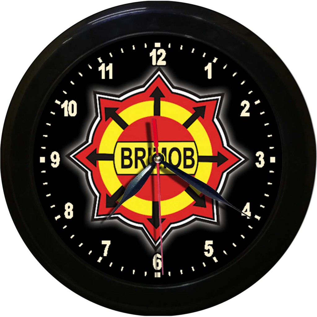 JAM DINDING BRIMOB PORLI  (DIAMETER 30CM)