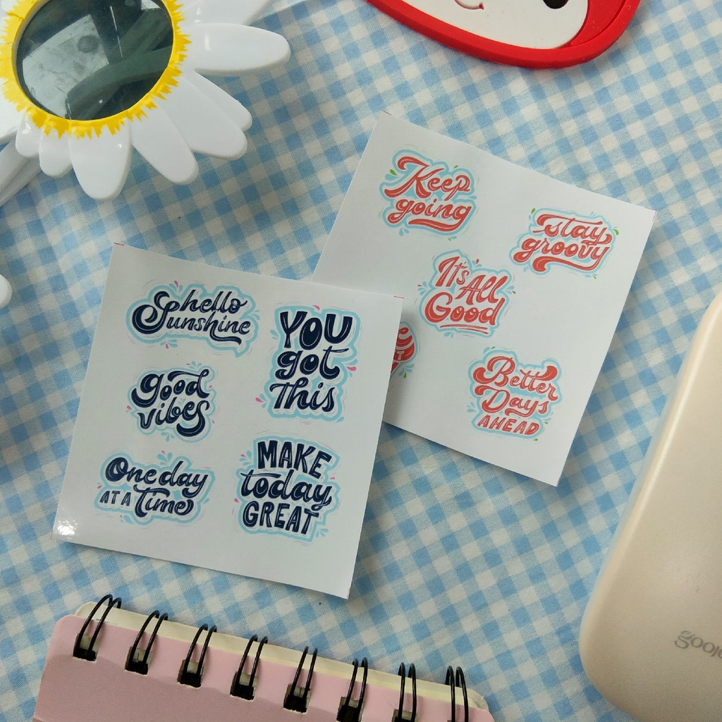 

sticker aesthetic quotes motivation by gioshi.store