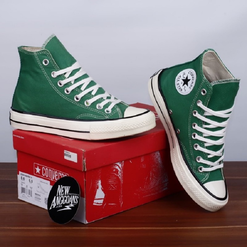 ⭐️ diskon ⭐️ SEPATU CONVERSE 70S  HIGH EGRET SEPATU SEKOLAH SEPATU CONVERS_E MURAH BOOTS IMPORT KETS PRIA