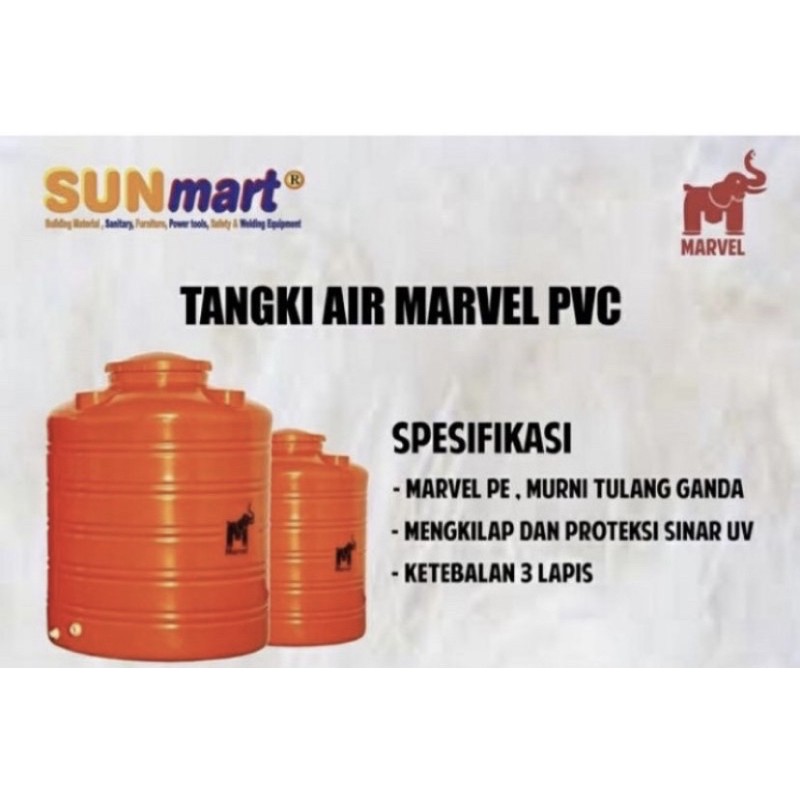 TANGKI AIR TANDON MARVEL F1200 / 1200 LITER