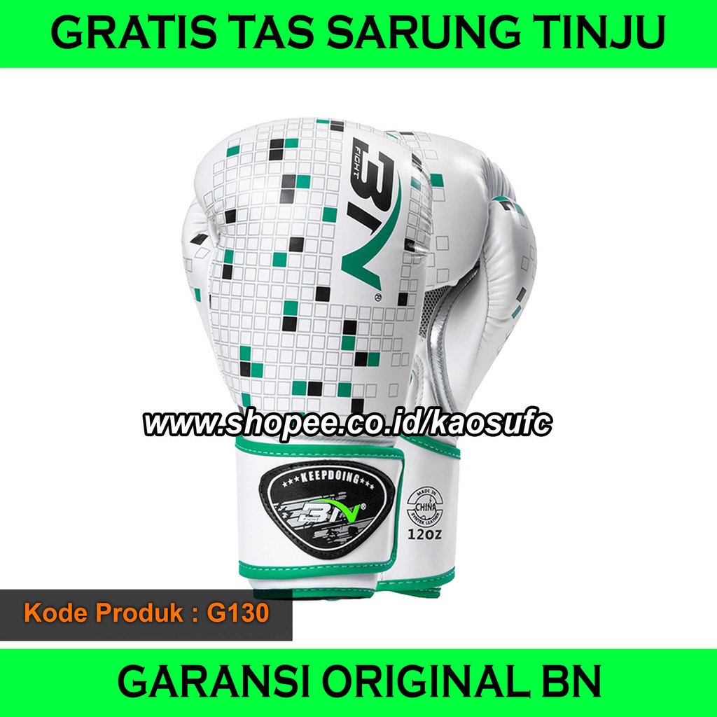 Sarung Tinju BN Original, Glove Boxing BN Asli, Sarung Muay Thai BN Original Premium