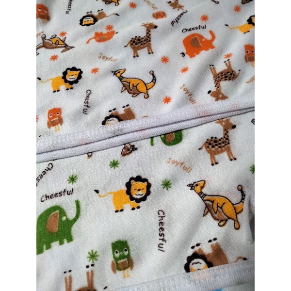 6 pcs popok bayi tali putih fullfrint