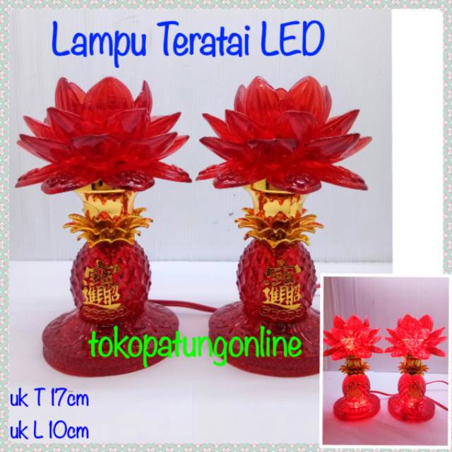 Lampu Sembahyang Teratai LED 017