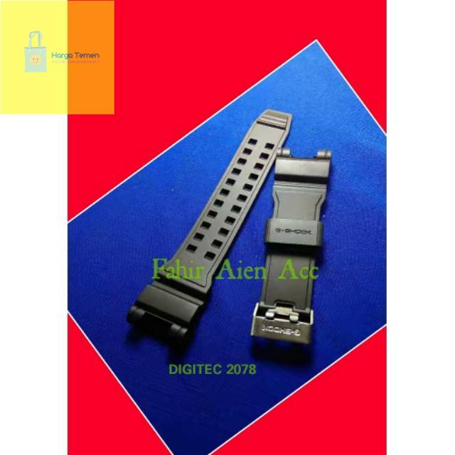 Strap tali jam DIGITEC 2078 RUBBER STRAP JAM TANGAN DIGITEC 2078