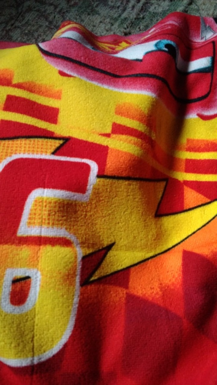 Handuk Karakter Ukuran 70cm X 140cm / Handuk Motif Karakter Bahan Microfiber / Handuk Mandi Anak