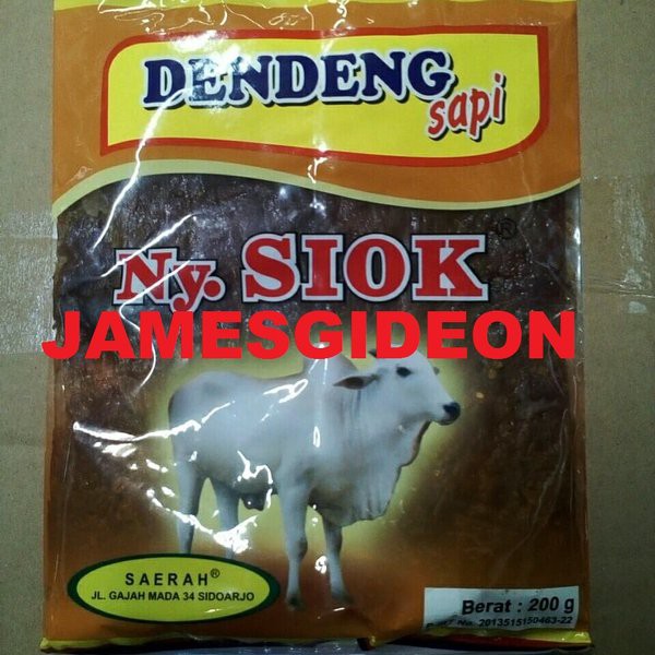 

Termurah Dendeng Sapi Ny. Siok Nyonya Siok Ny.Siok Istimewa 200 gram 200 gr 200GRAM Berkualitas