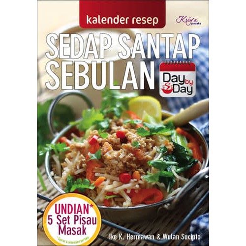 Buku Kalender Resep Sedap santap sebulan
