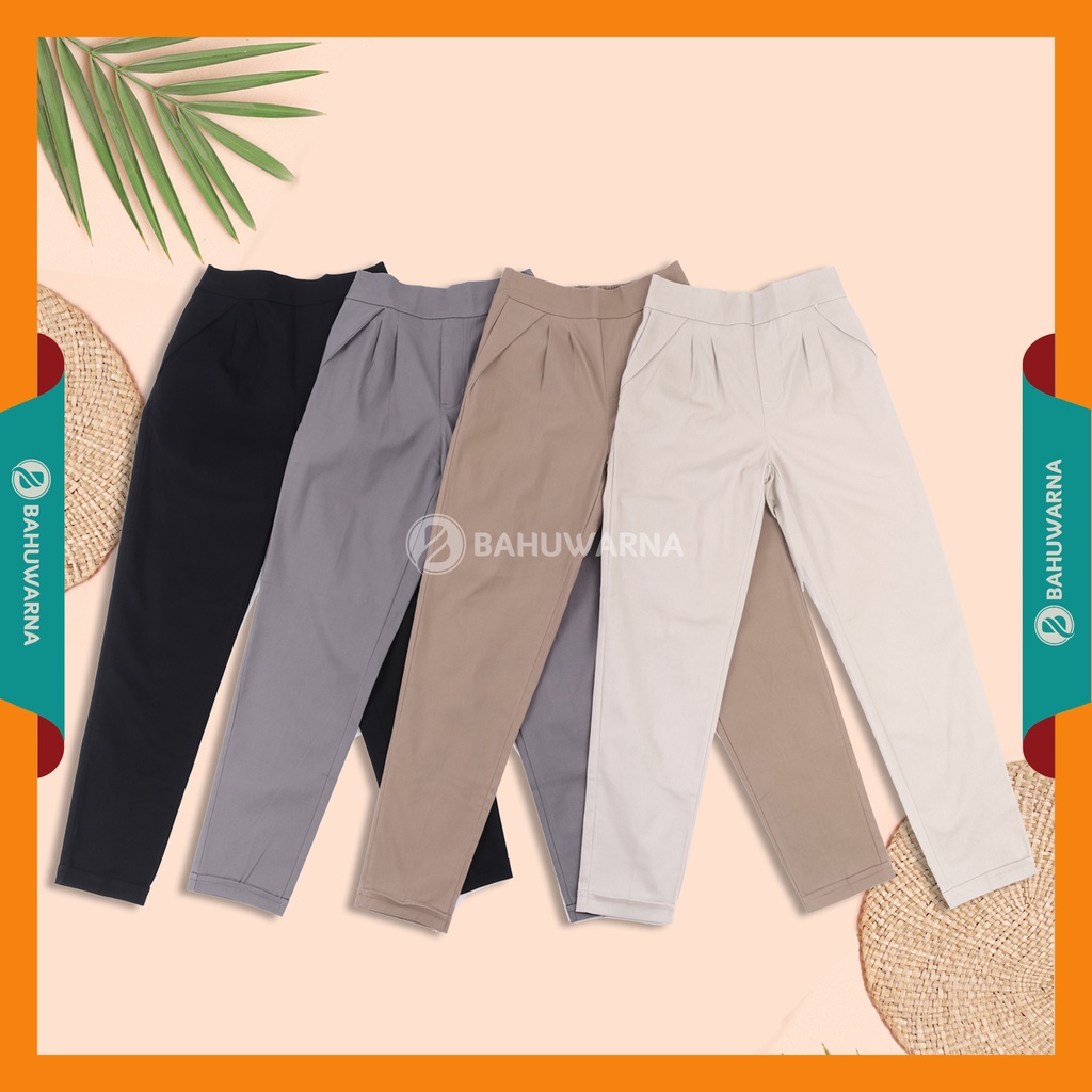 063HUGME CELANA WANITA BEST SELLER HITS MELAR STRETCH BIGSIZE BIG SIZE JUMBO BESAR MURAH