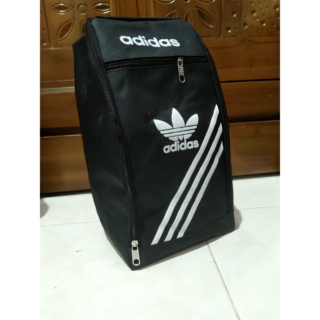Tas jinjing sepatu bola futsal badminton adidas, tas sport, tas gym olahraga