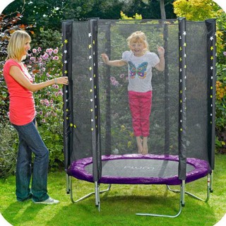 Jual Mainan Trampolin 6 Ft Plum Junior Trampoline And Enclosure Playground Murah Shopee Indonesia