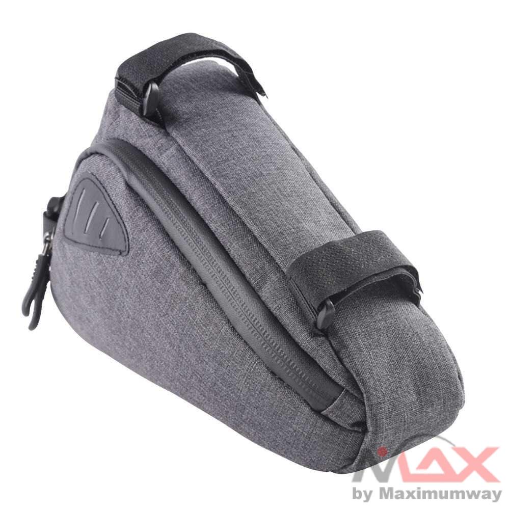 Tas Sepeda Serbaguna Triangle Frame Bag Pouch - ROS-12657 Warna Hitam