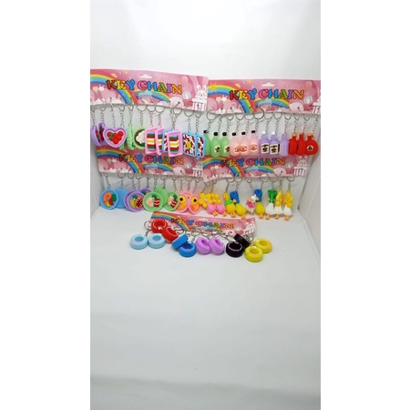 Gantungan kunci karakter unik/gantungan tas/gantungan harga /lusin