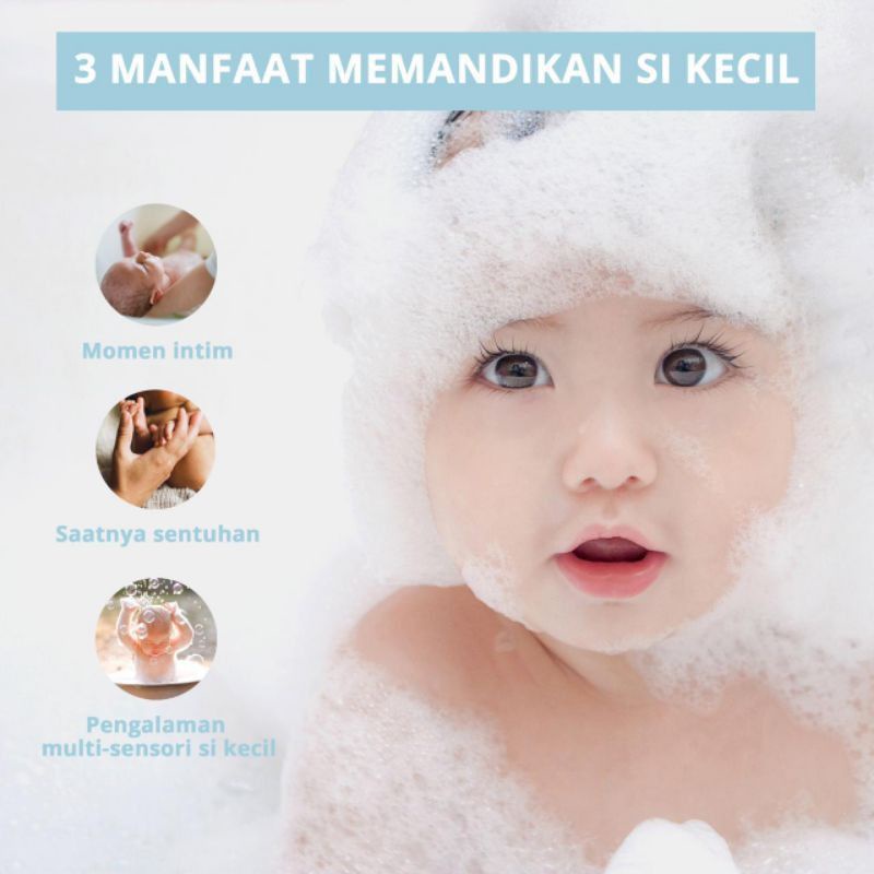 Mskids bubble wash /sabun mandi bayi/ pembersih tubuh bayi 100% original (bisa cod)