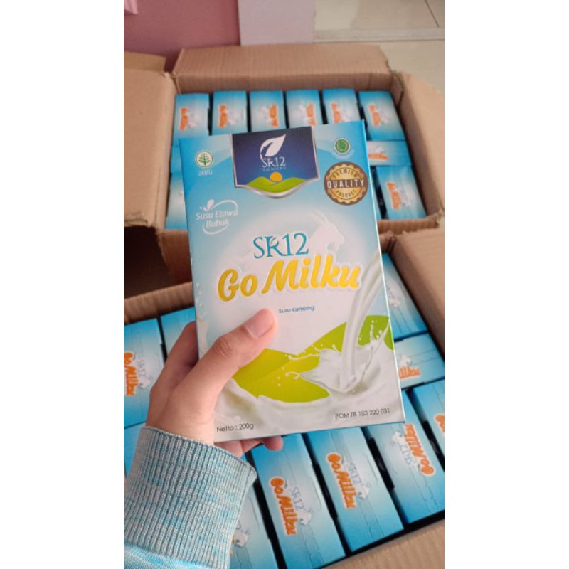 

Susu Kambing Etawa GoMilku SR12/susu kesehatan/susu untuk segala usia/susu keluarga