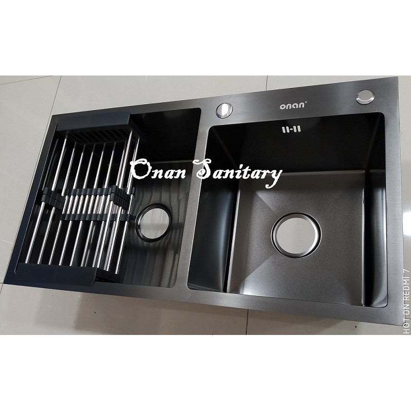 Kitchen Sink ONAN  8245  Deep Black Minimalis