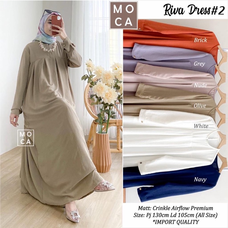 RIVA DRESS BY MOCA / GAMIS WANITA