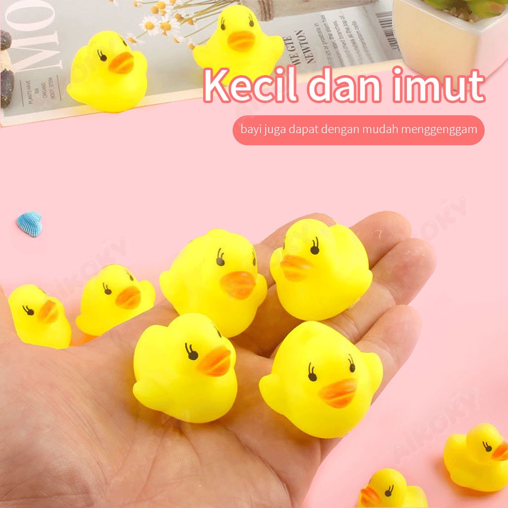 Aikoky Mainan mandi bayi/Mainan mandi bebek yang terdengar