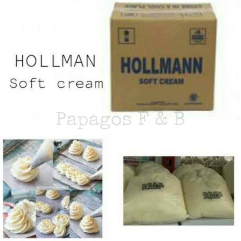 

Soft Cream Hollman / Hollmann / Holman berkualitas repck 500 gr / gram