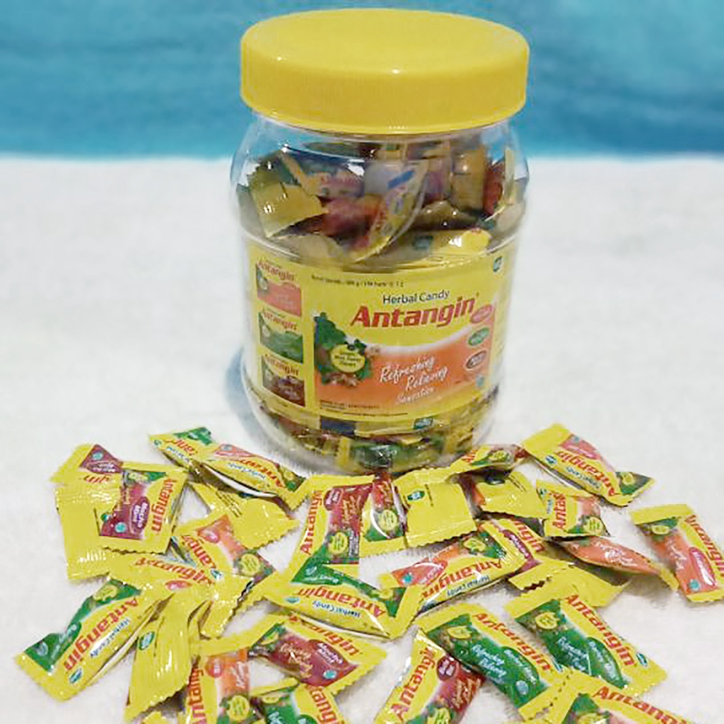 Bisa COD Permen Antangin Herbal Isi 150 Butir - Antangin Candy Herbal Refreshing - Permen Antangin Satu Tople