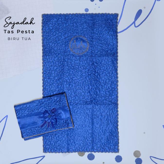 Tas Sajadah Pesta - Biru Tua