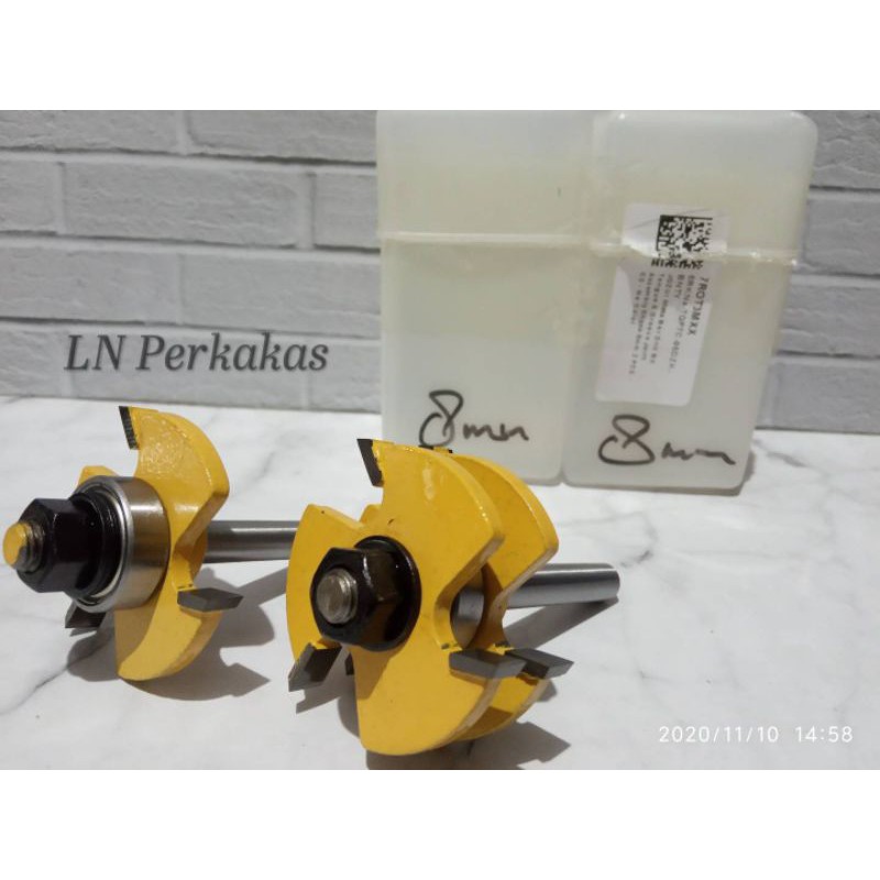 Mata profil sambung kayu ukuran 8 mm