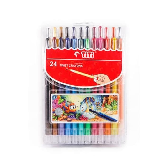 

Bagus Krayon Crayon Oil Pastel Putar - Titi 24 Warna Murah! Bagus