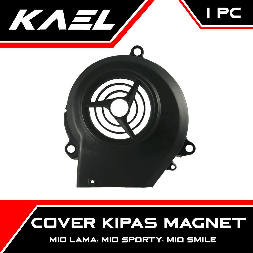 Cover Kipas Magnet Carbon Mio Lama Sporty Old-Smile &amp; Nouvo Z Lele Tutup Mesin