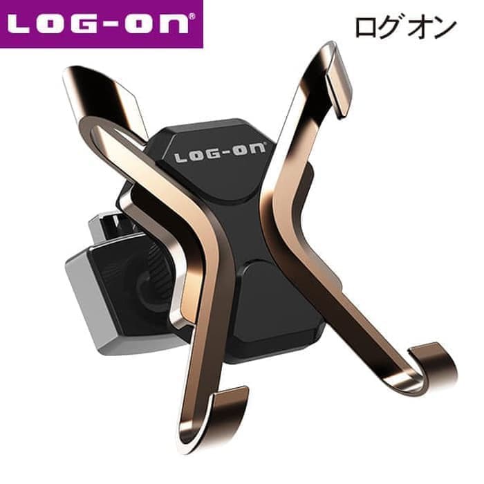 LUXURY CAR HOLDER AIR VENT MOUNT MOBIL SPACE X-SHAPED GRAVITY CRH 10 - LOG ON