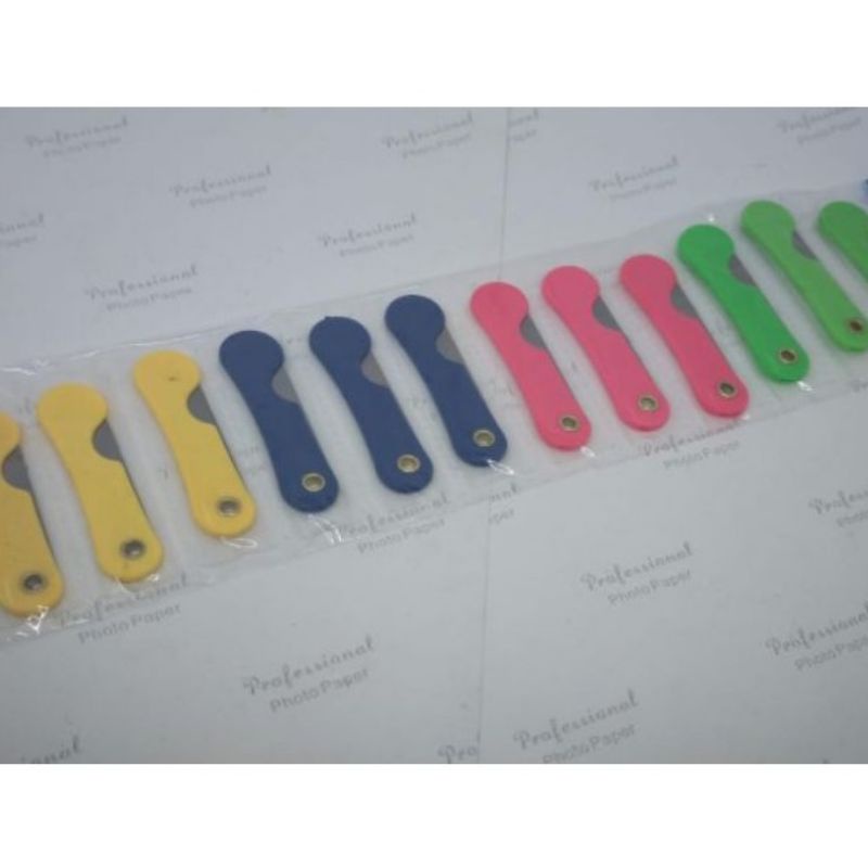 

pisau cuter lipat mini/12pcs