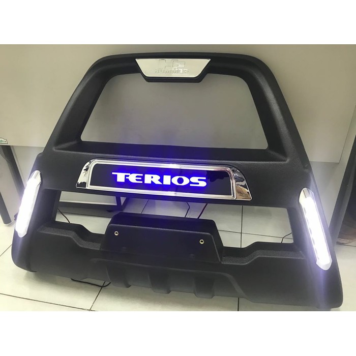 Bumper Tanduk Depan  All New Terios Model HUMMER  with DRL