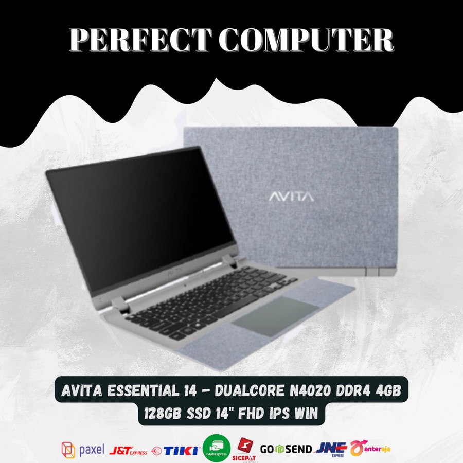 Avita Essential 14 - DualCore N4020 DDR4 4GB 128GB SSD 14" FHD IPS WIN