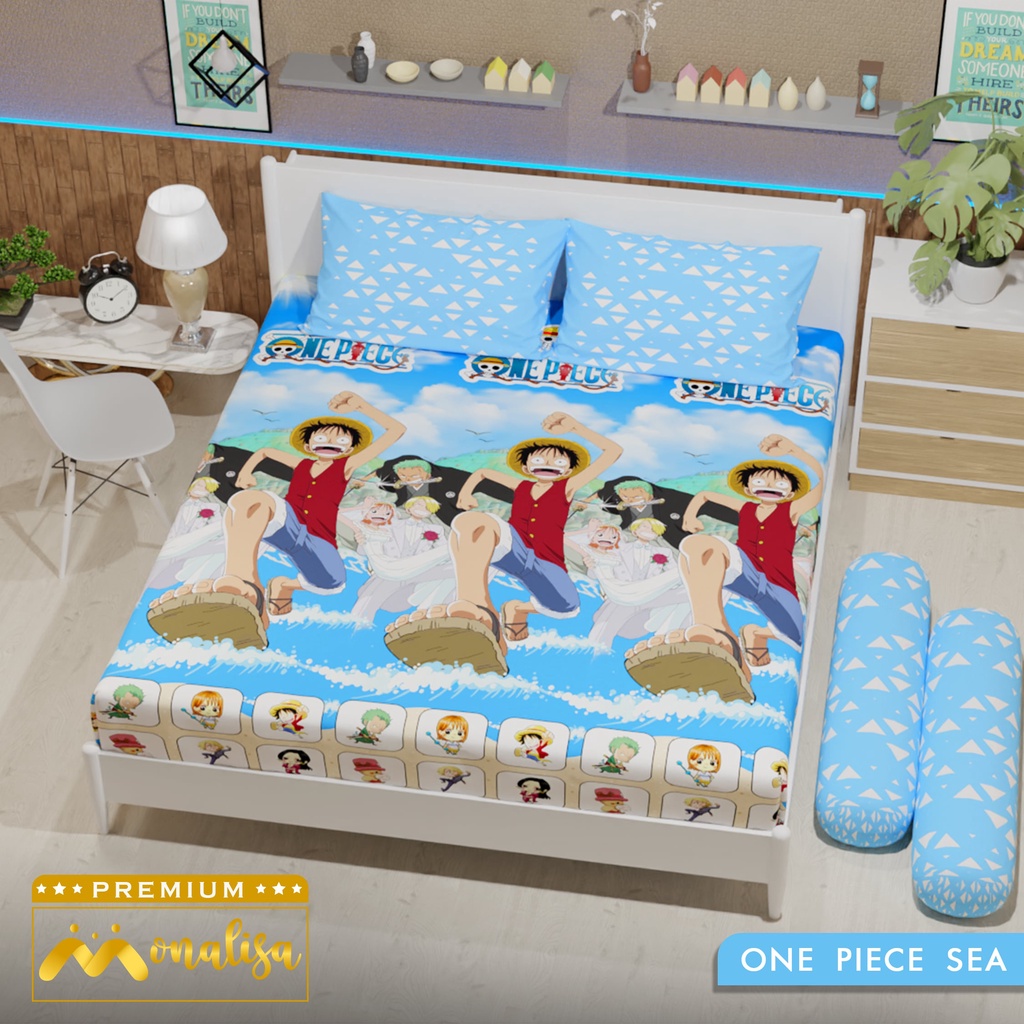 Monalisa Premium Sprei Uk 160/180 - One Piece Sea