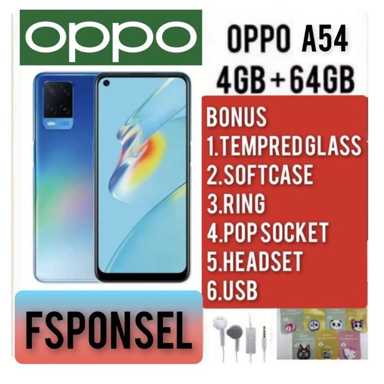 HP OPPO A54,A15,ADVAN NASA GARANSI RESMI | Shopee Indonesia