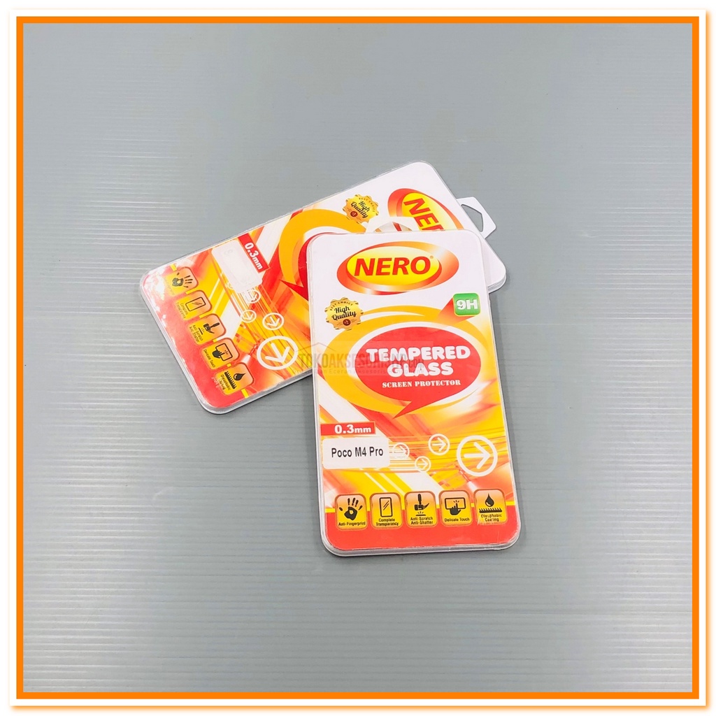 Tempered Glass Xiaomi Poco M4 Pro Anti Gores Kaca Pocophone M4 Pro Tempered Glass  Nero