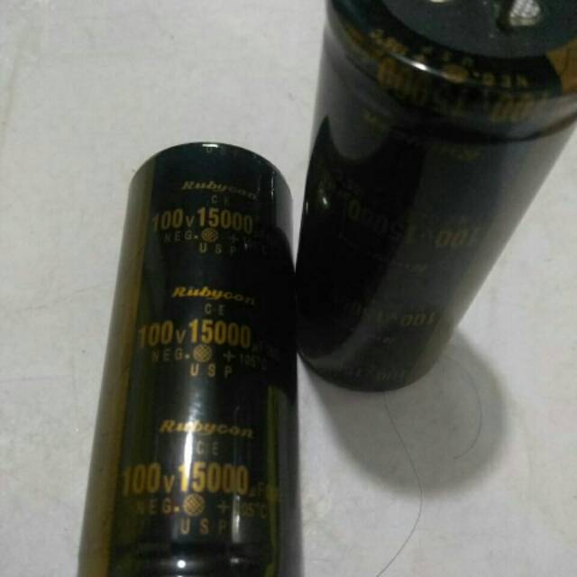 Elco rubycon 15000uf 100volt