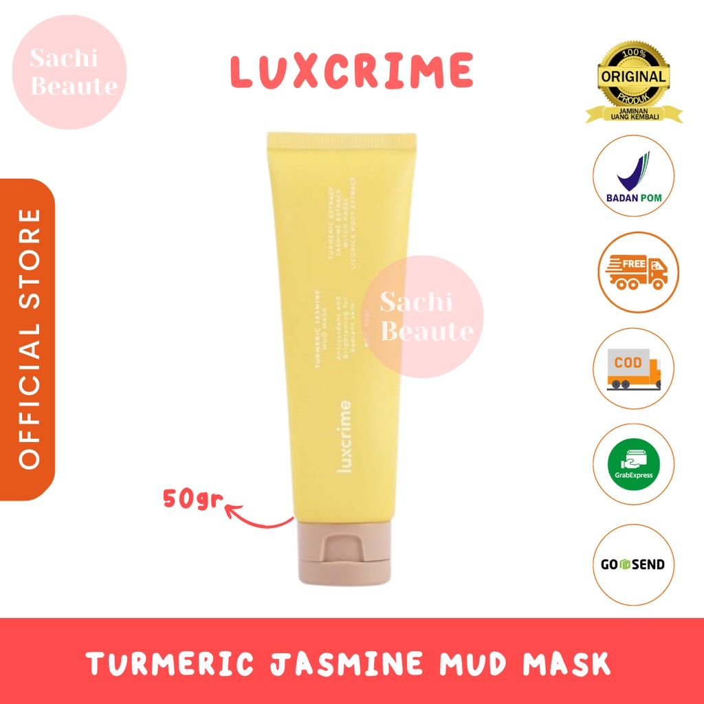 Luxcrime Turmeric Jasmine Mud Mask