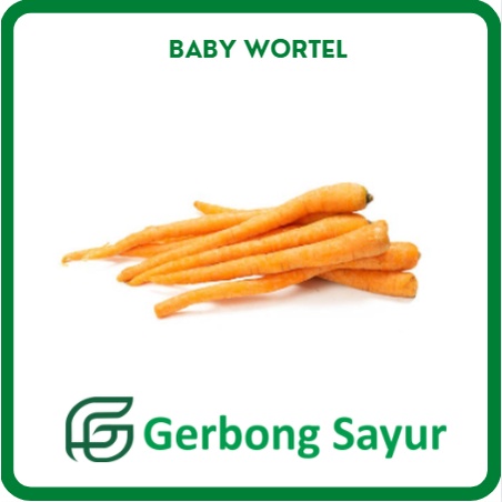 

Baby Wortel Segar - 500g