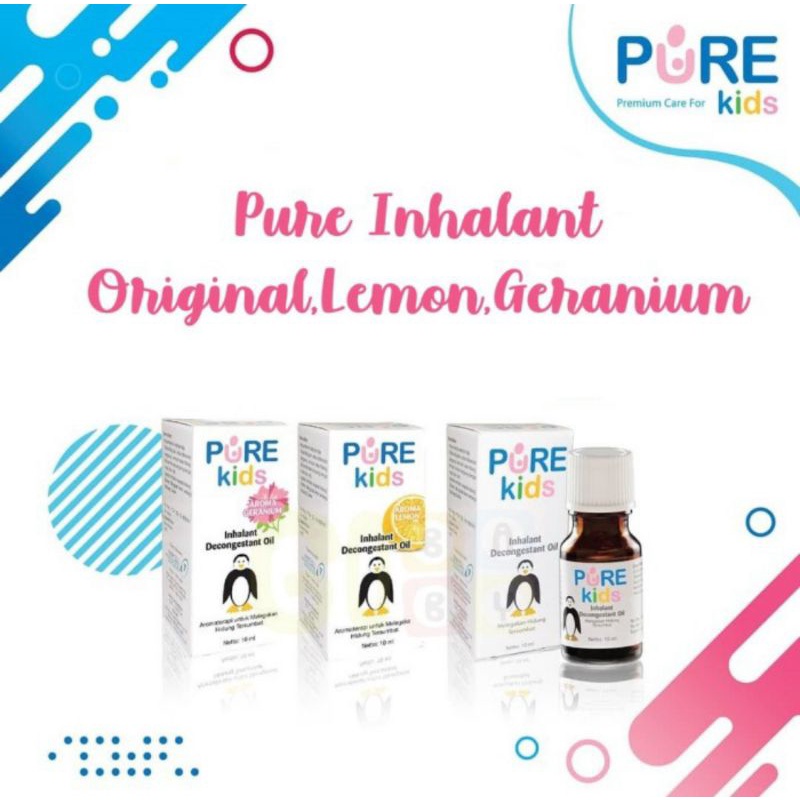 PURE Kids Inhalant Decongestant Oil 10ml