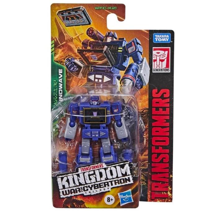 TRANSFORMERS War For Cybertron Kingdom Core Class Soundwave Figure