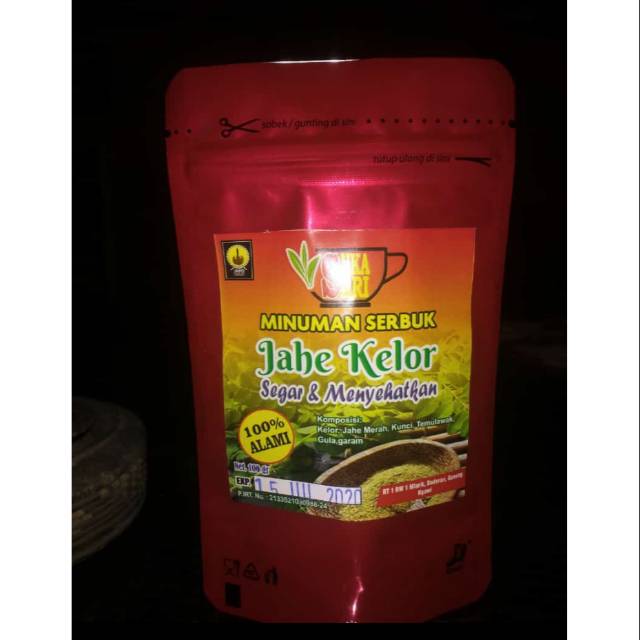 

Jahe Merah Kelor 250g